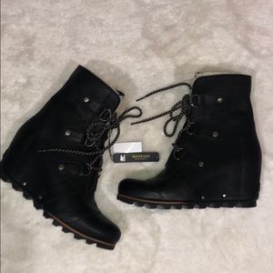 Black Sorel Women’s Wedge Boot sz 9.5